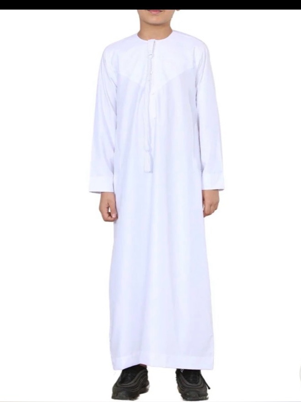 Boys Thob -42- Lightweight White Two-Piece Set